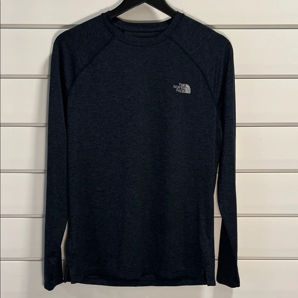 The North Face Men's Dark Blue Long Sleeve Tee